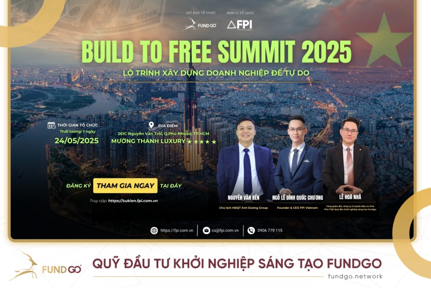 FUNDGO FUND ACCOMPANIES BUILD TO FREE SUMMIT 2025 PROGRAM