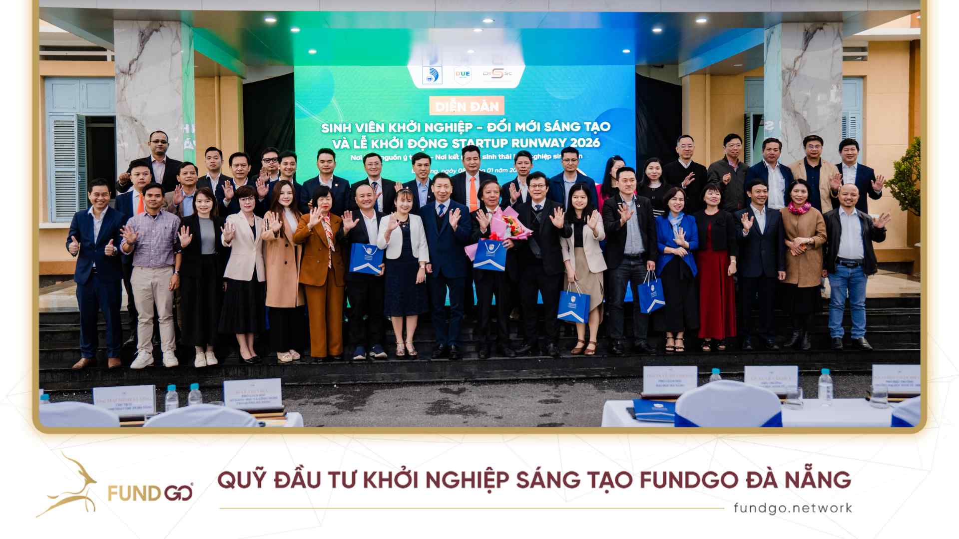 FUNDGO Da Nang participated in the Student Entrepreneurship, Innovation Forum and the Startup Runway 2026 Launch Ceremony.